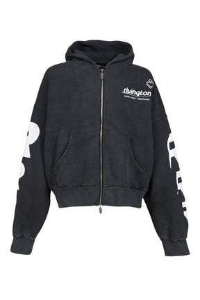 MEMBERSHIP USO ZIP HOODIE / BLK