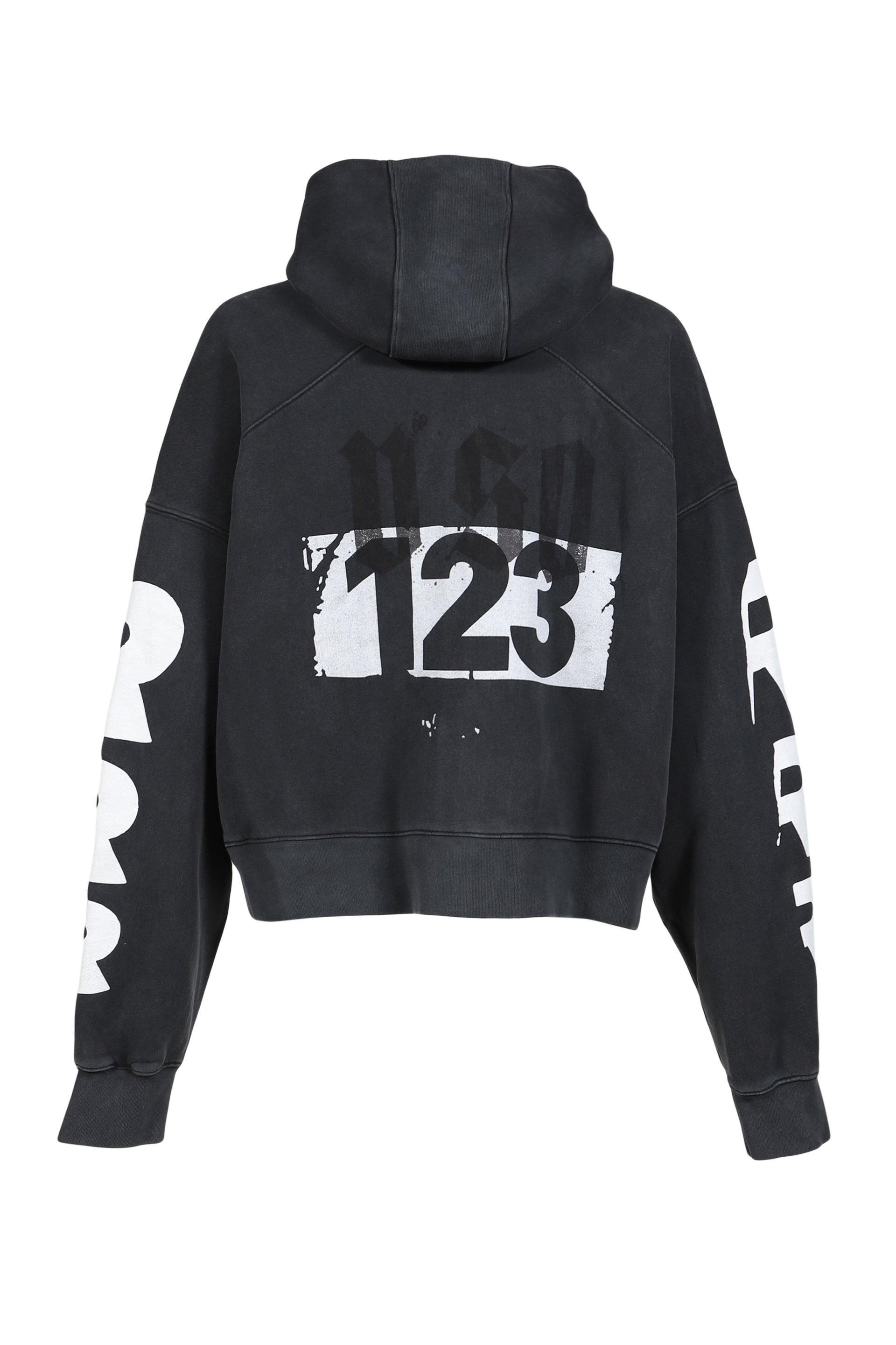 MEMBERSHIP USO ZIP HOODIE / BLK