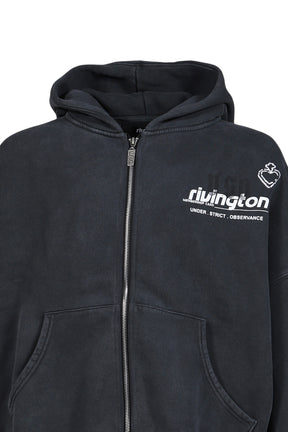 MEMBERSHIP USO ZIP HOODIE / BLK