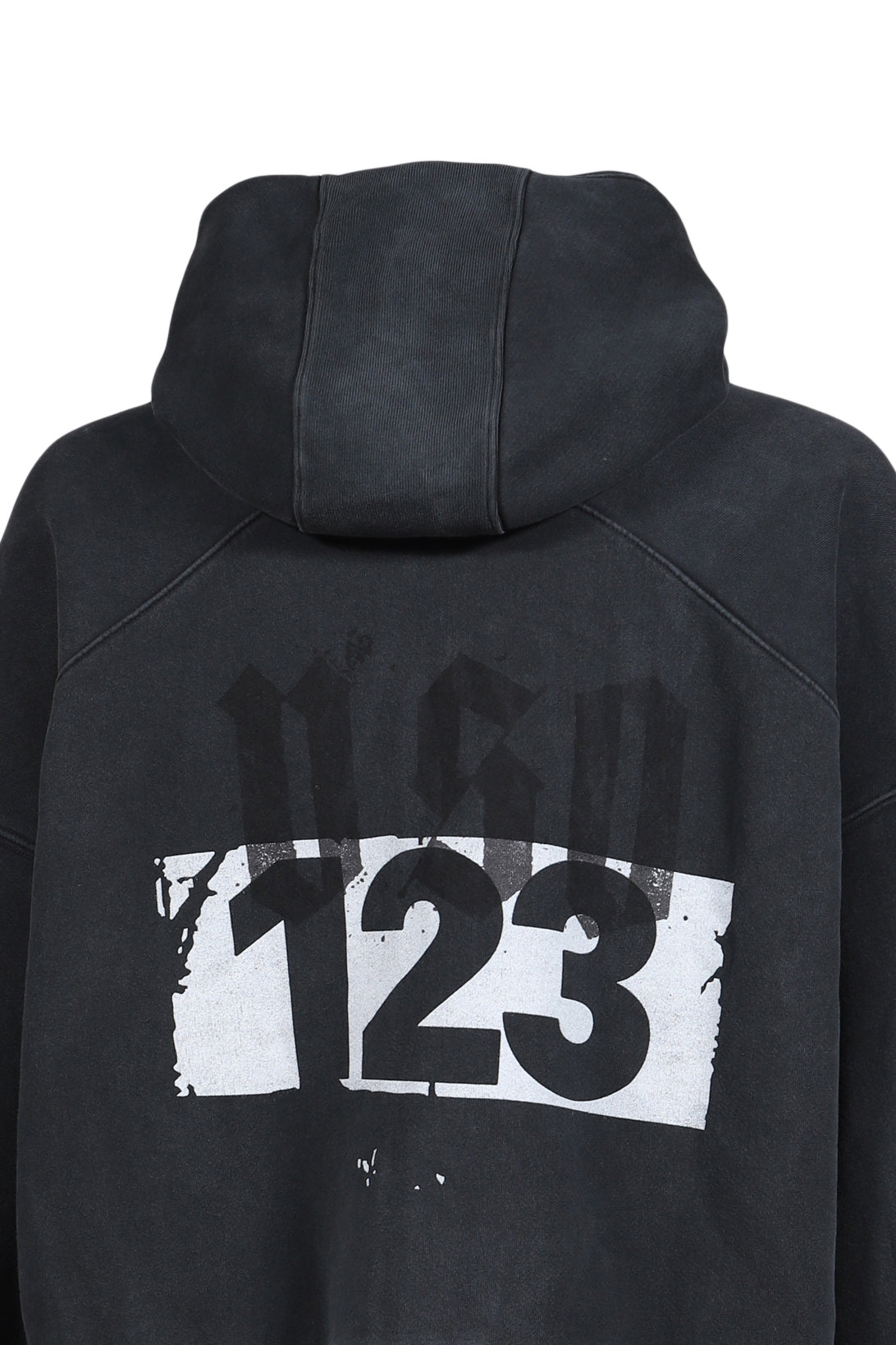 RRR123 アールアールアール SS26 MEMBERSHIP USO ZIP HOODIE / BLK