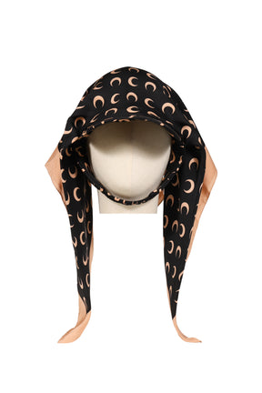 MOON SILK VEILED CAP / INVERSE TAN