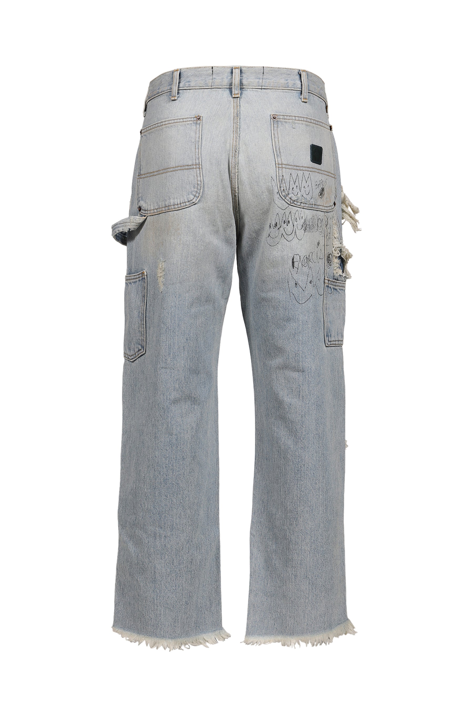 BUSTED DBL KNEE JEAN / IND