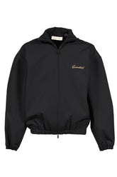 SIGNATURE FULL ZIP TRACK JACKET / VTG BLK
