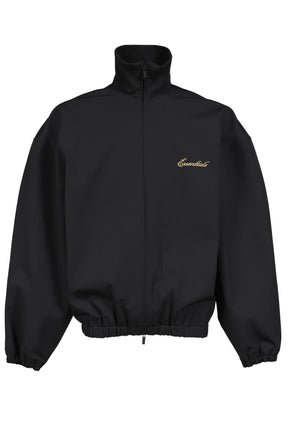 SIGNATURE FULL ZIP TRACK JACKET / VTG BLK