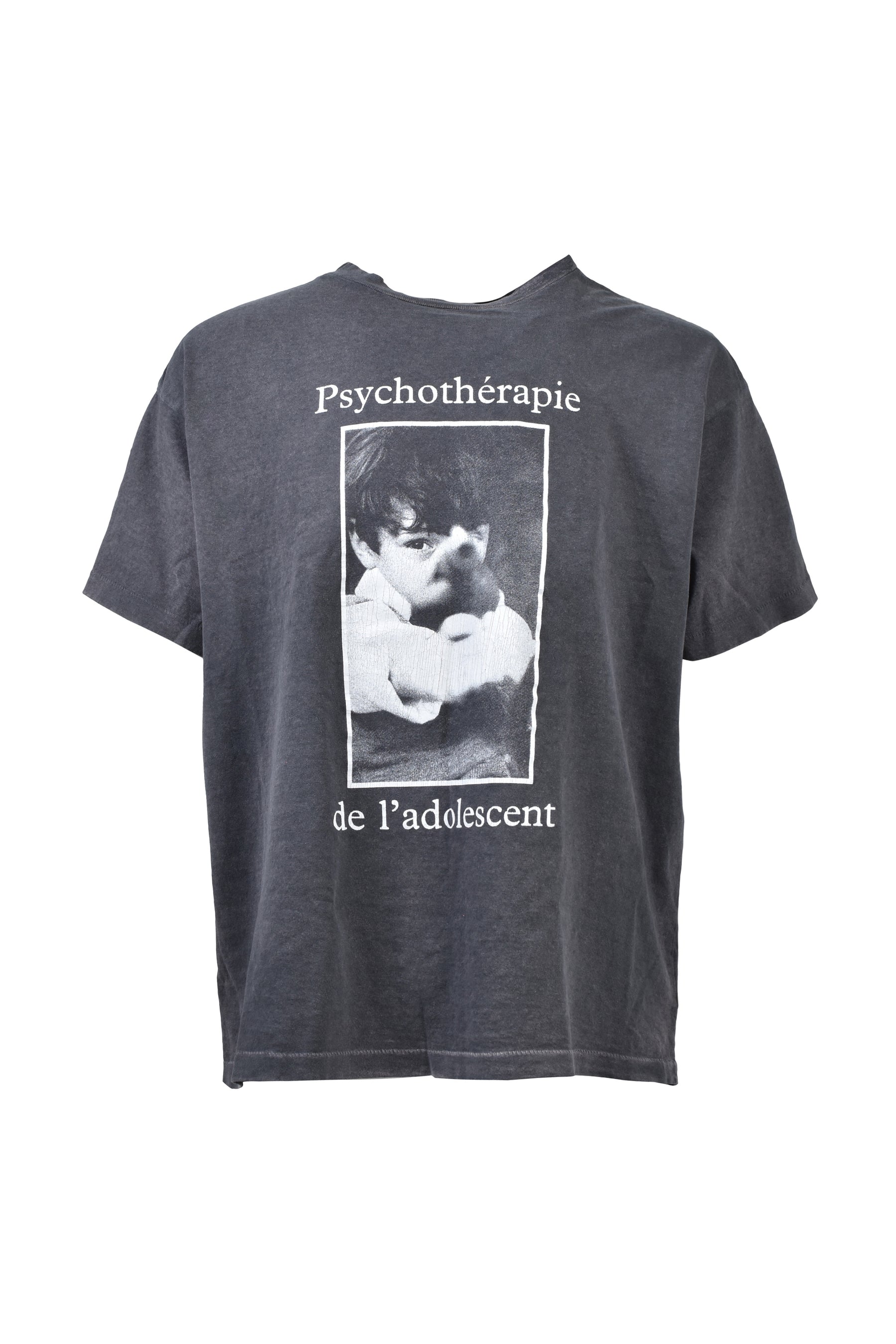 PSYCHOTH_RAPIE DE L’ADOLESCENT T-SHIRT / SUN FADED BLK