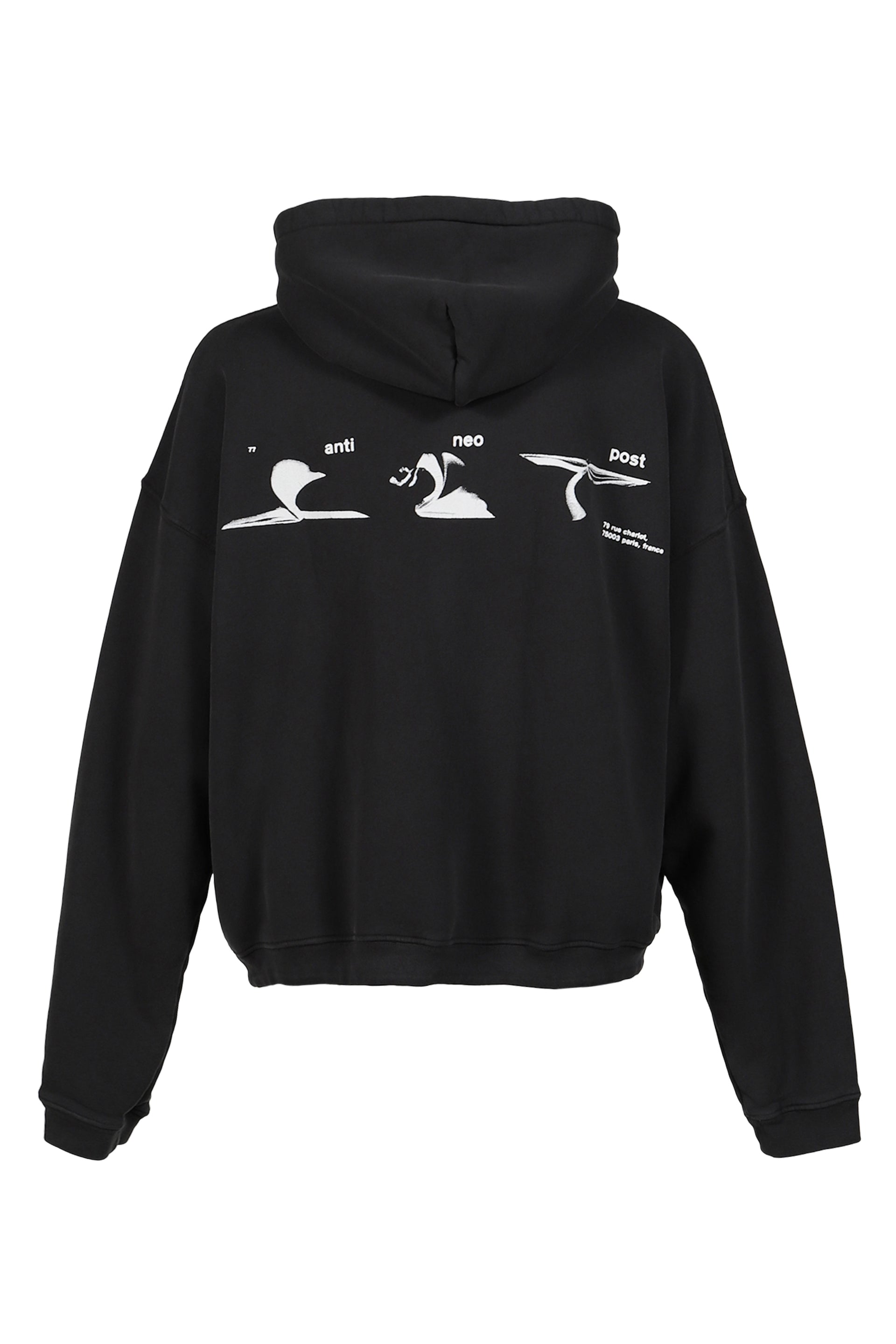 ANTI NEO POST HOODIE / FADED BLK