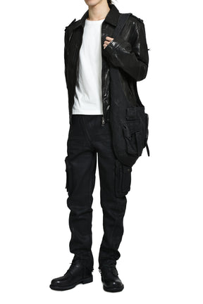 MAJOR'S LEATHER BLOUSON(EXCLUSIVE) / BLK