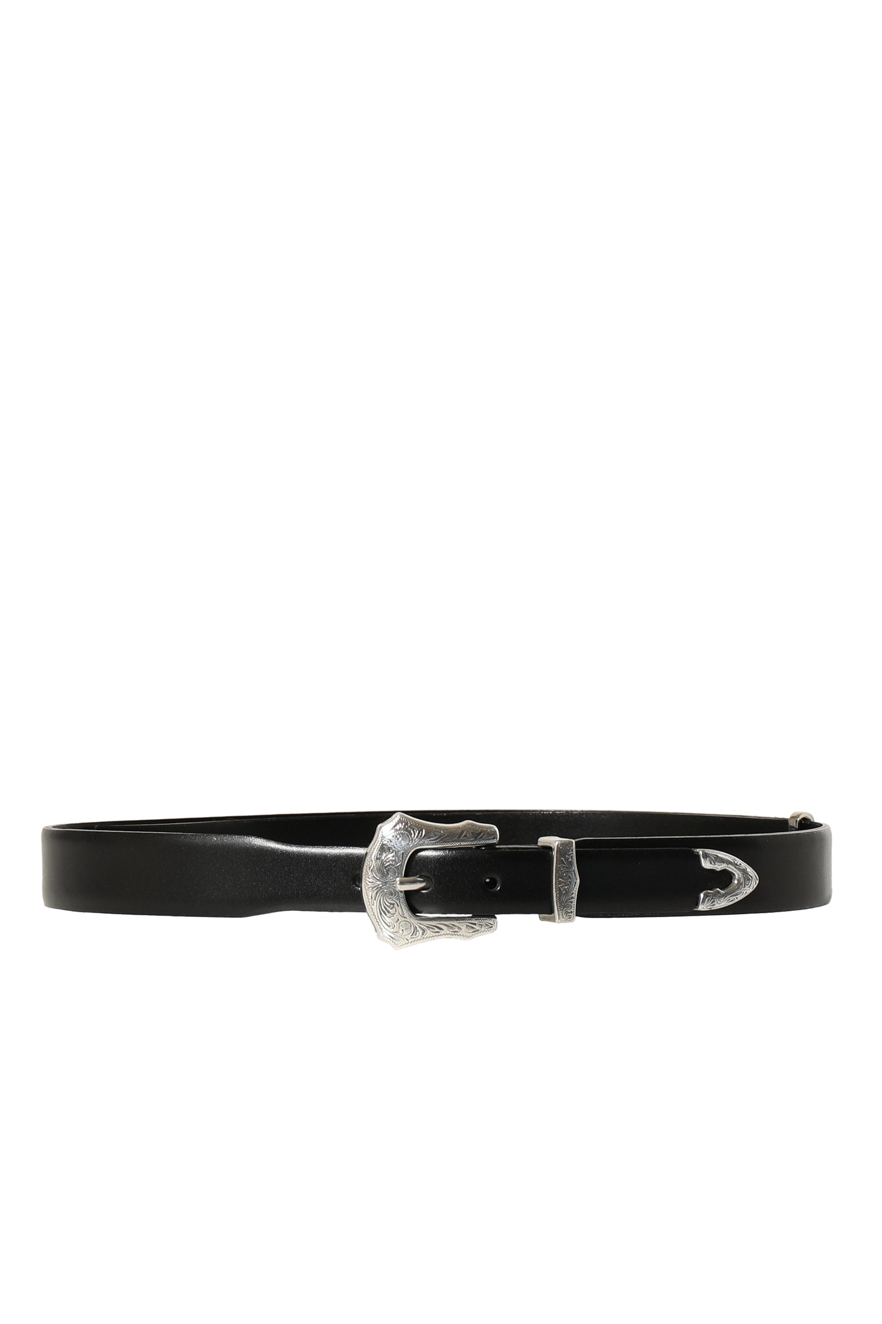 TOGA ARCHIVES トーガアーカイブ FW23 METAL BUCKLE BELT / BLK -NUBIAN