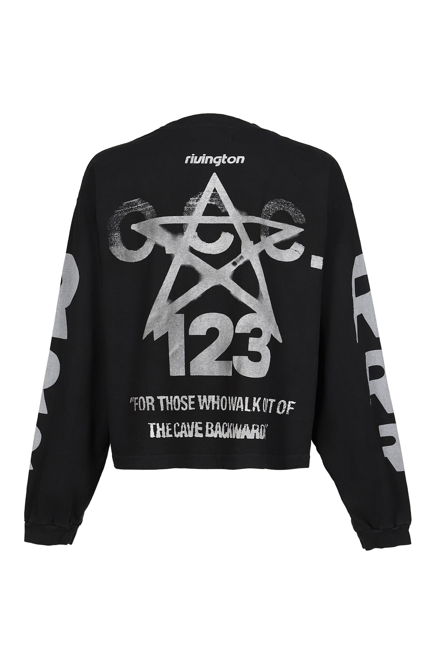 STUDDED DARK ARTS LS TSHIRTS (20TH EXCLUSIVE) / BLK
