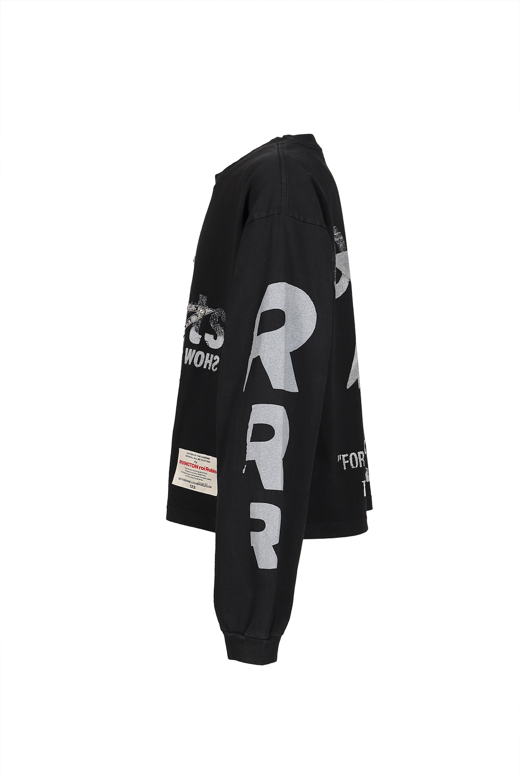 STUDDED DARK ARTS LS TSHIRTS (20TH EXCLUSIVE) / BLK