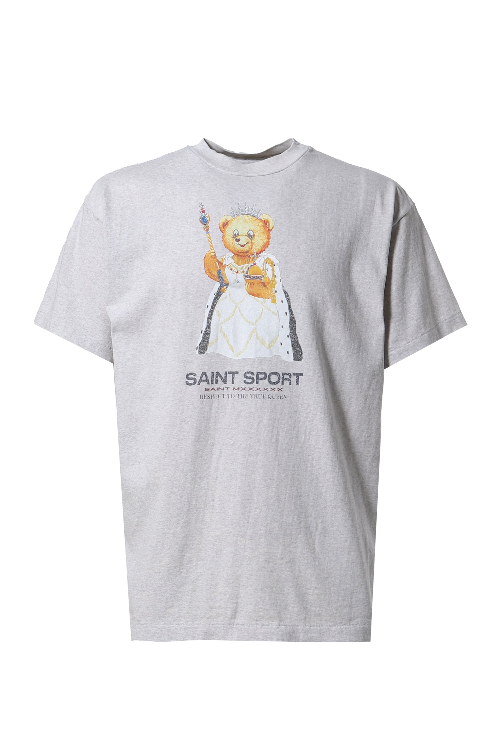 SAINT Mxxxxxx セントマイケル SS24 SS TEE/TRUE QUEEN / GRY - NUBIAN