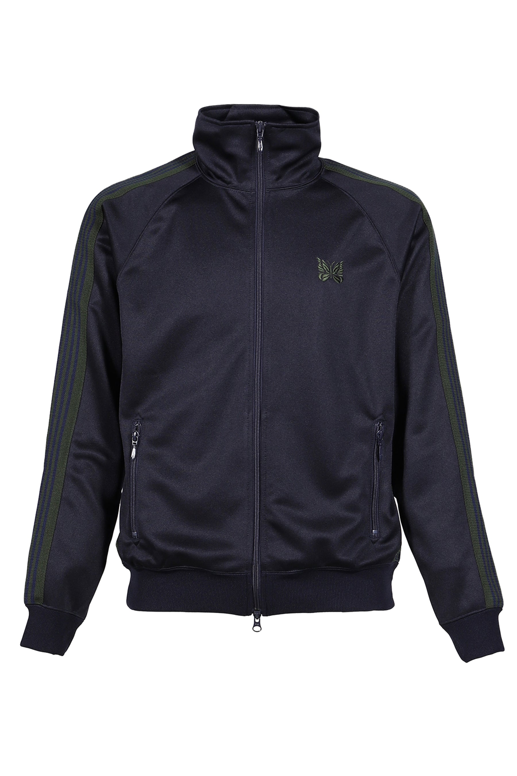 TRACK JACKET - POLY SMOOTH / NVY