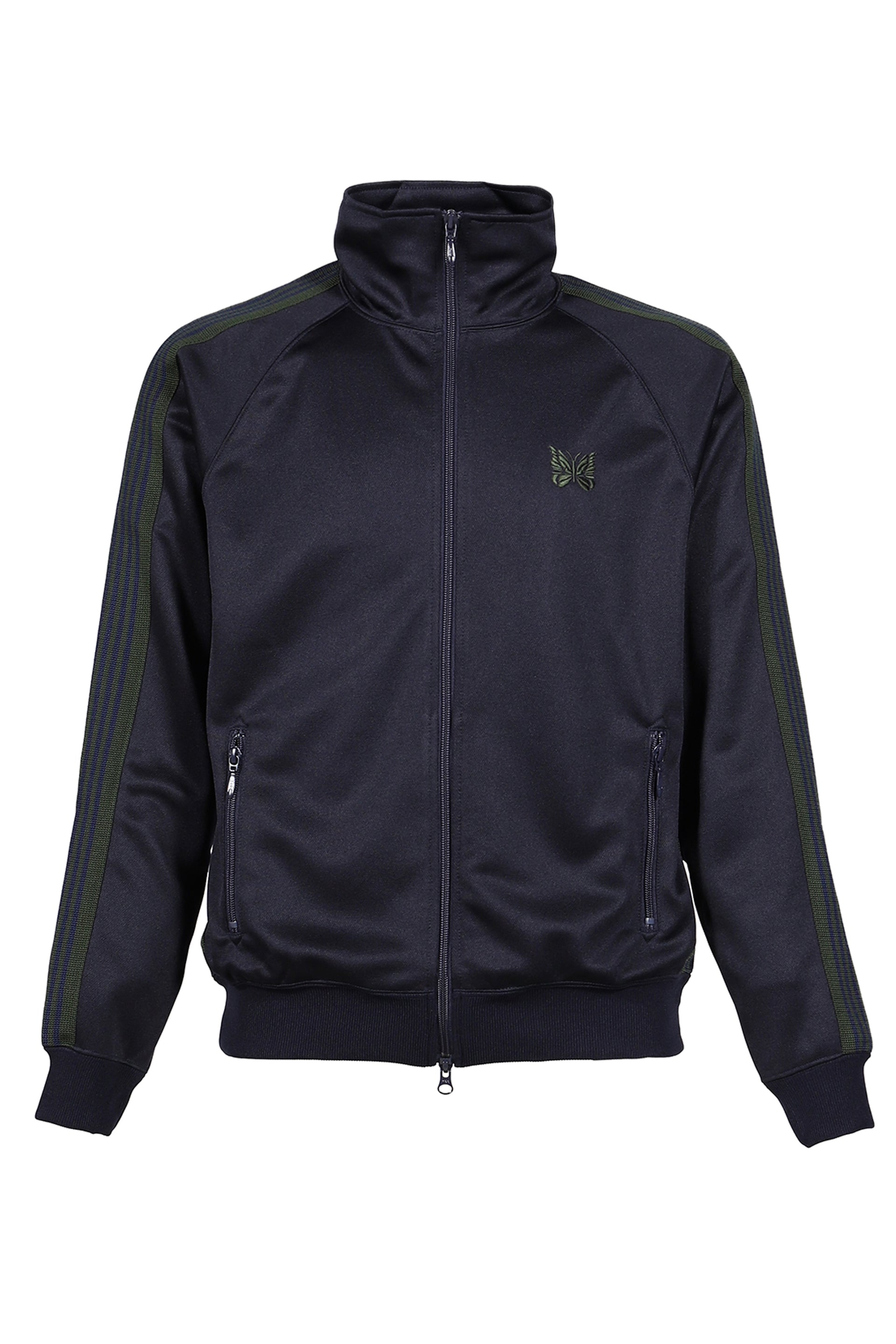 TRACK JACKET - POLY SMOOTH / NVY