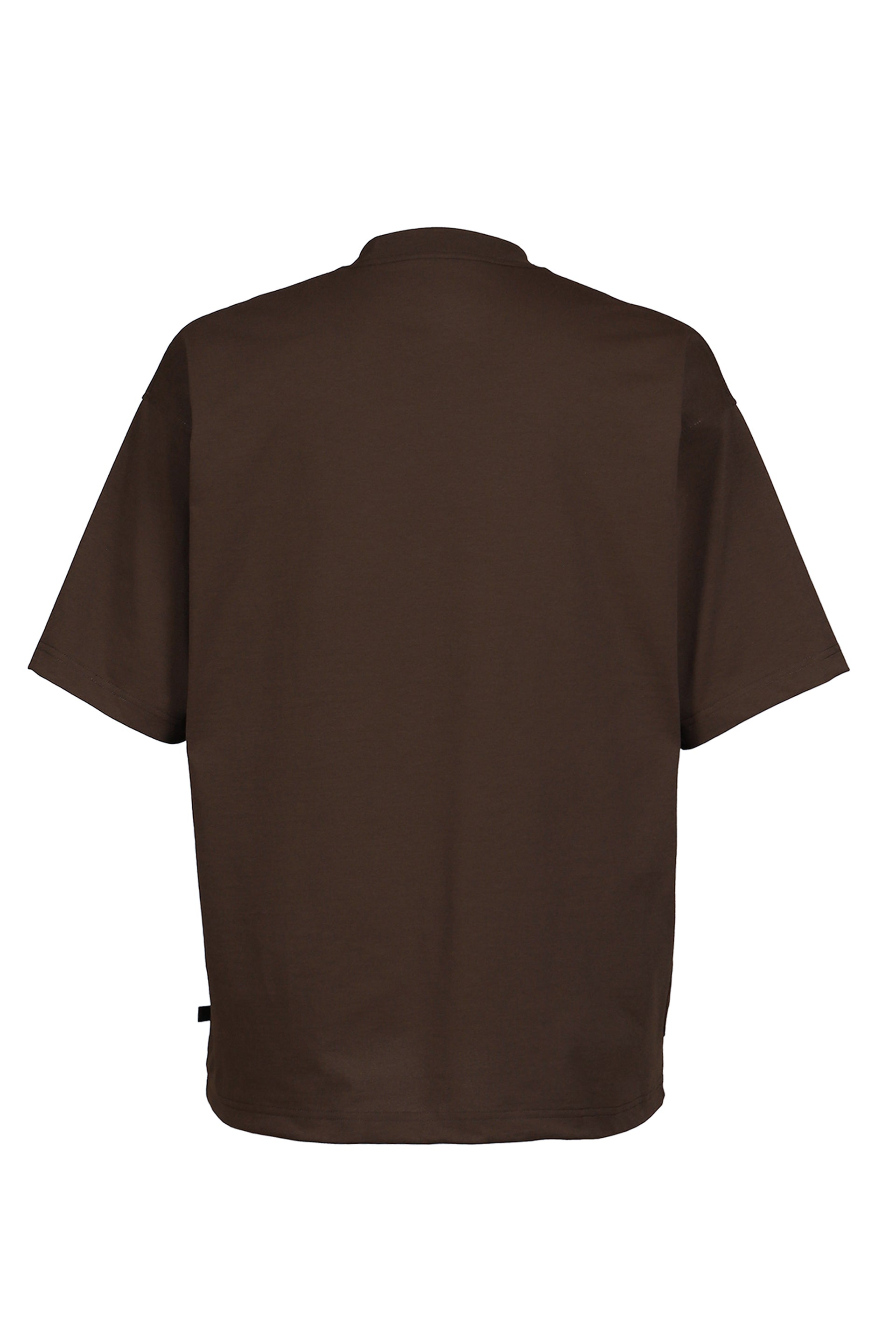 TECH SIDE POCKET S/S TEE / D.BRW