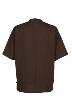 TECH SIDE POCKET S/S TEE / D.BRW