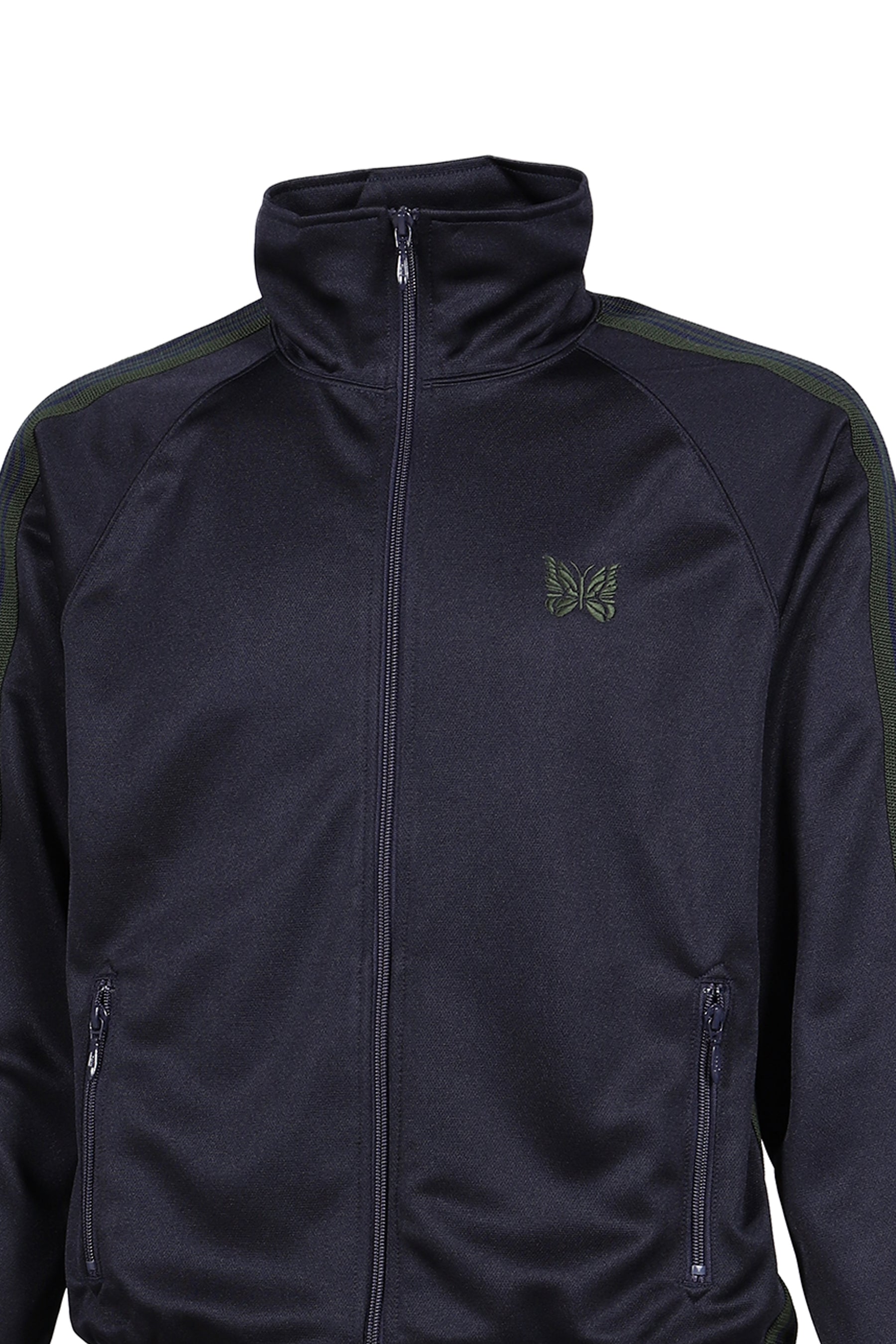TRACK JACKET - POLY SMOOTH / NVY