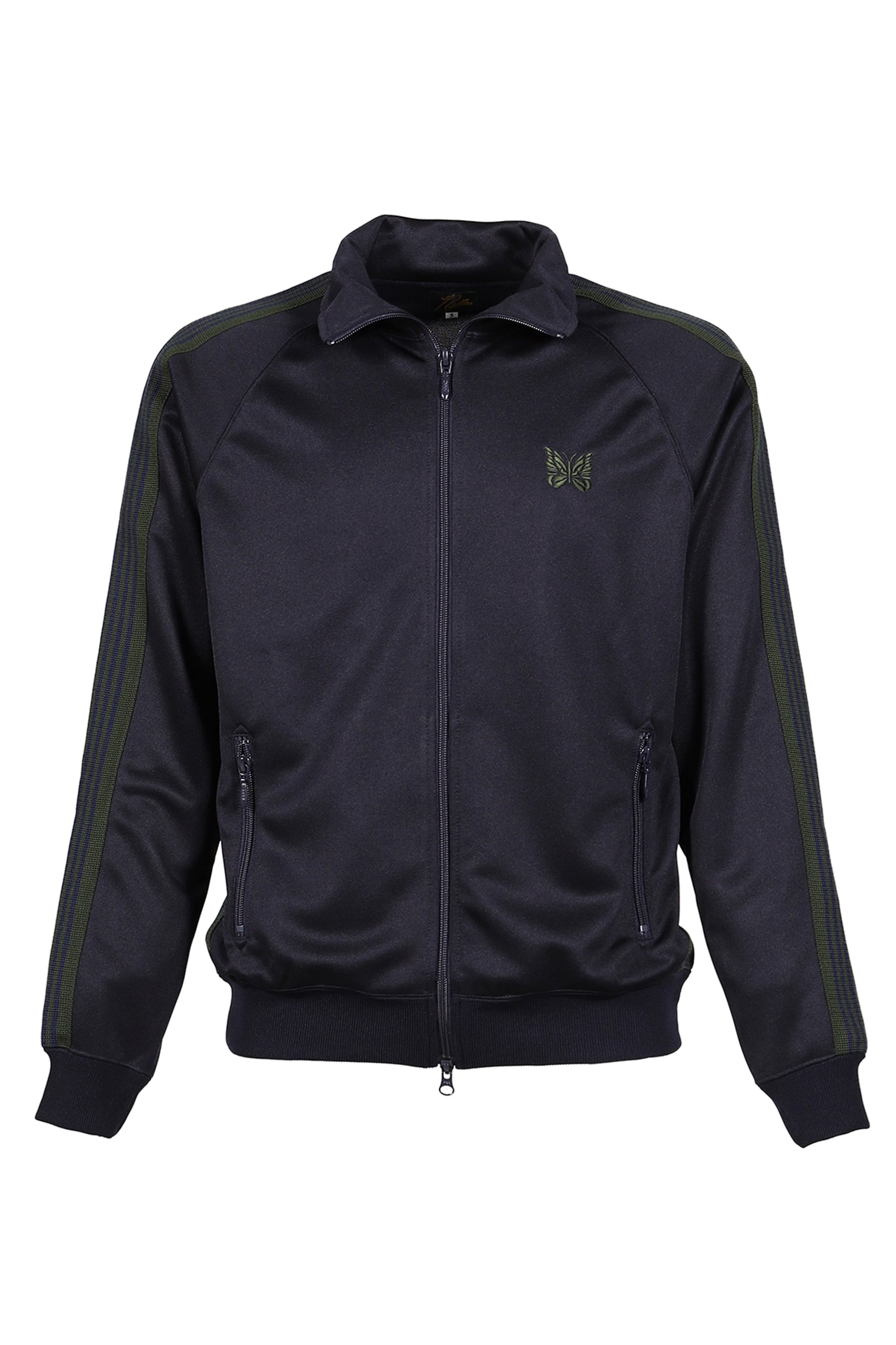 TRACK JACKET - POLY SMOOTH / NVY