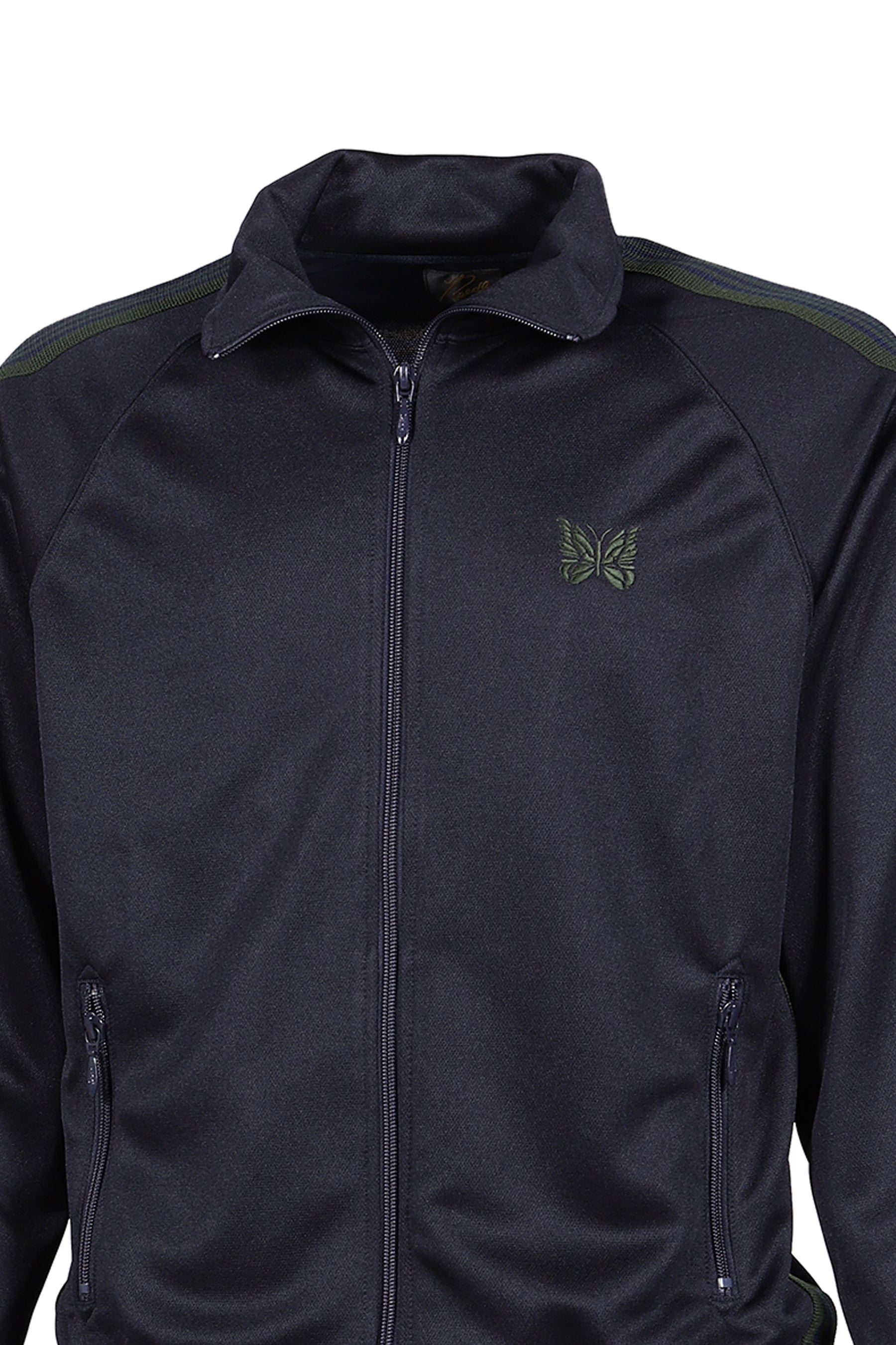 TRACK JACKET - POLY SMOOTH / NVY