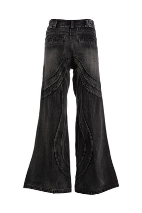 NO/FAITH STUDIOS ノーフェイス ストゥディオス FW23 BLACK WAVE DENIM