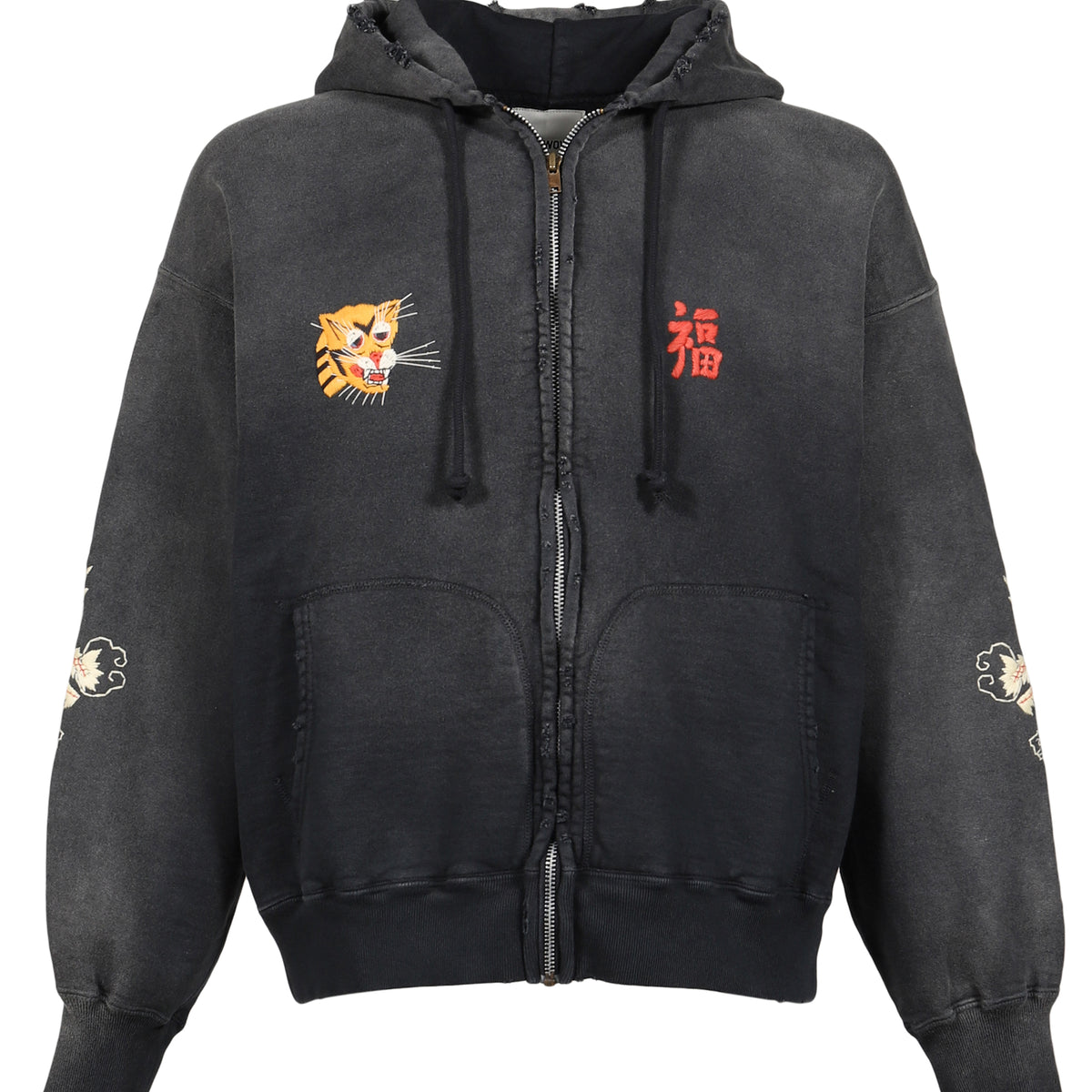 BOW WOW バウワウ SS26 VIETNAM ZIP HOODIE AGED / BLK - NUBIAN ヌビアン