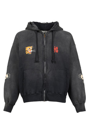 VIETNAM ZIP HOODIE AGED / BLK