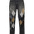MB DIAMOND STRAIGHT JEANS / BLK