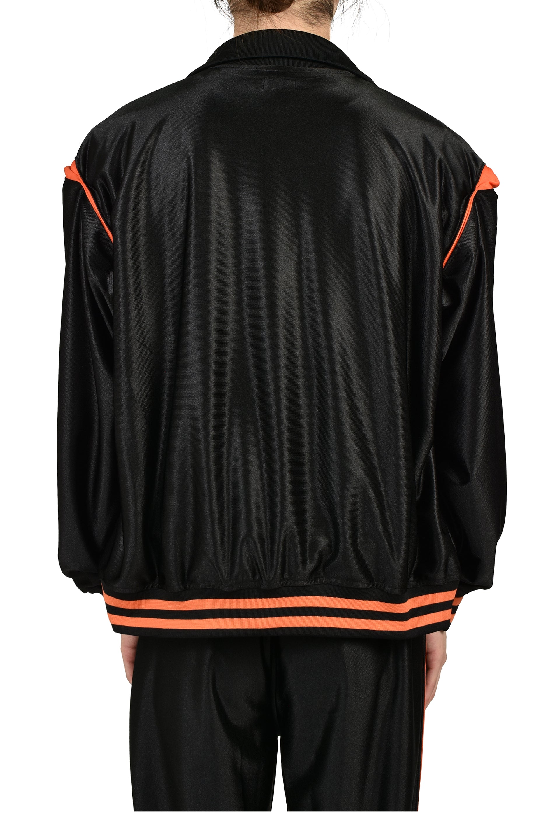 TRACK JACKET - TRICOT SATEEN / BLK