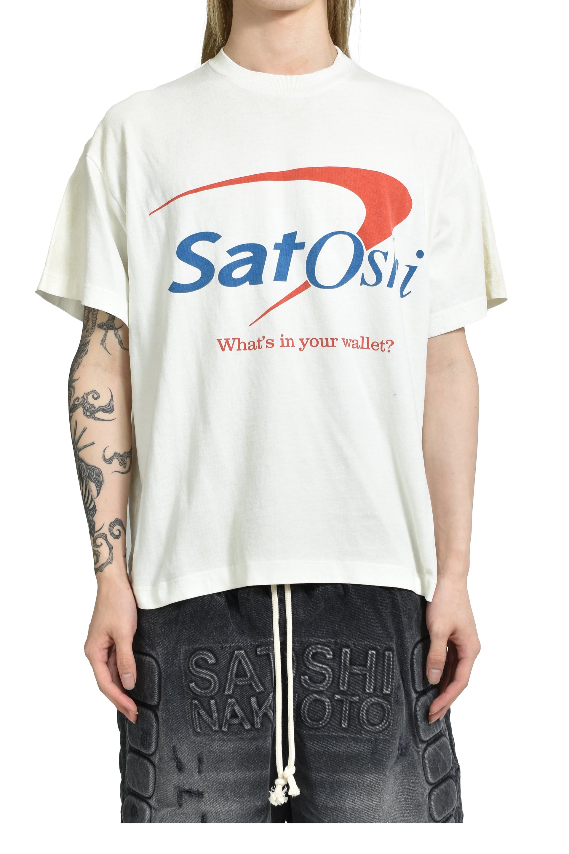 BANK OF SATOSHI TEE / WHT