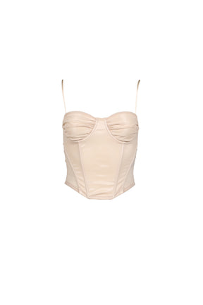 SHEER MESH BUISTIER / BEI