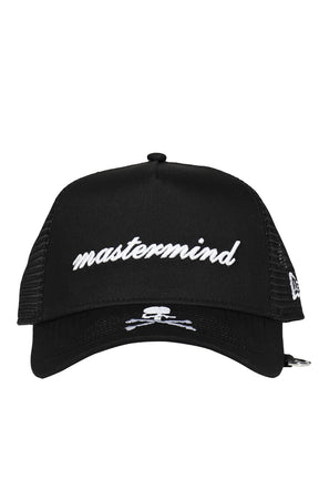 NEW ERA 9FORTY SCRIPT LOGO CAP / BLK