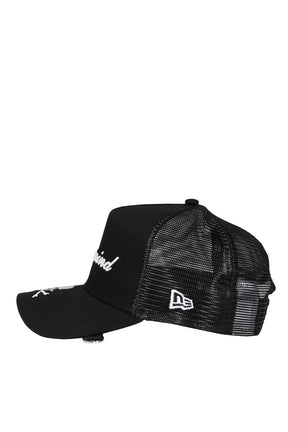 NEW ERA 9FORTY SCRIPT LOGO CAP / BLK