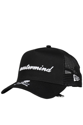 NEW ERA 9FORTY SCRIPT LOGO CAP / BLK