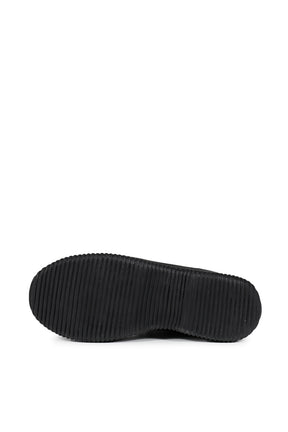 HI RUBBER LACE UP / BLK