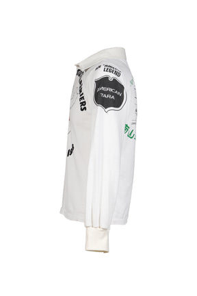 RUGBY TEE (UPCYCLED VINTAGE TEE) / WHT