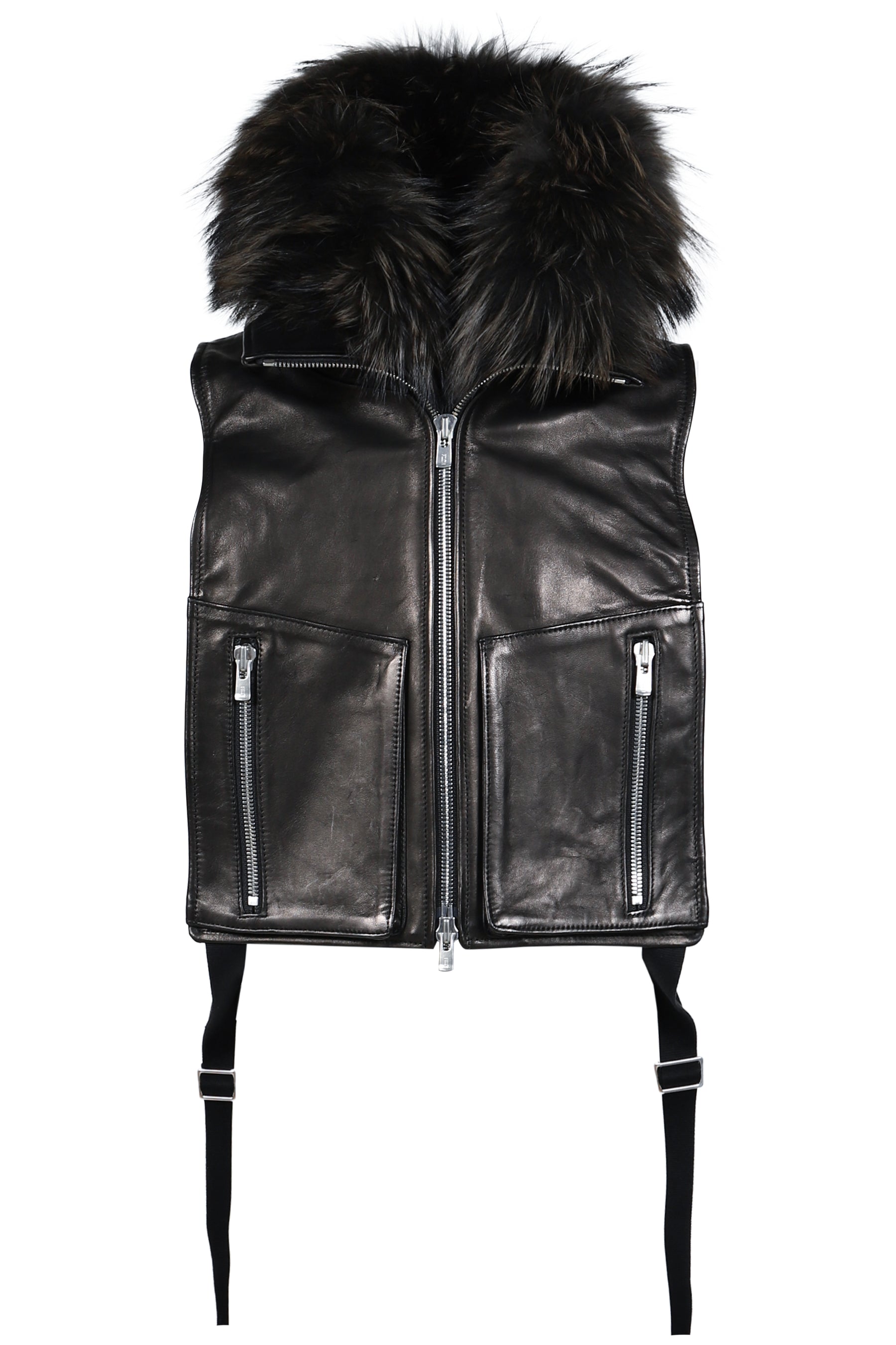 PARACHUTE CARGO VEST / BLK