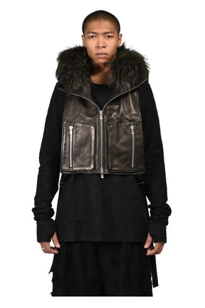 PARACHUTE CARGO VEST / BLK