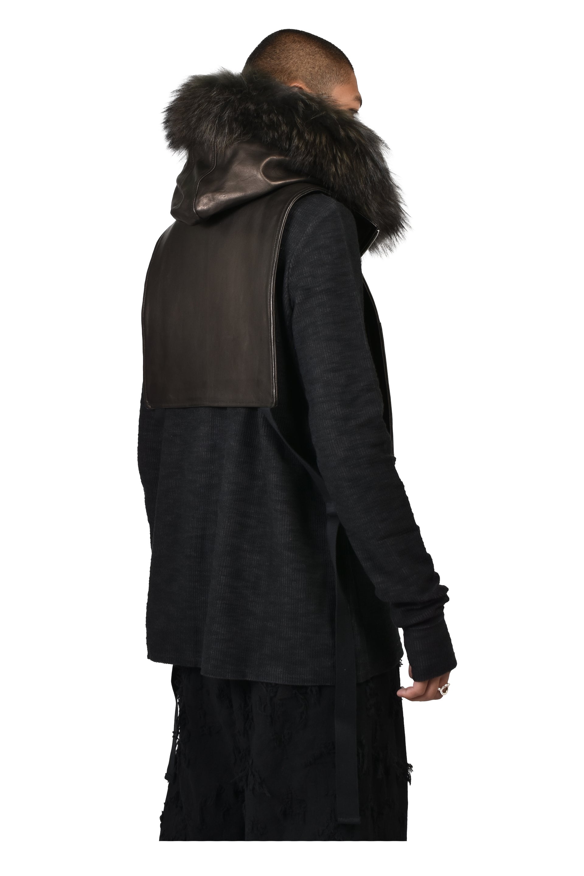 PARACHUTE CARGO VEST / BLK