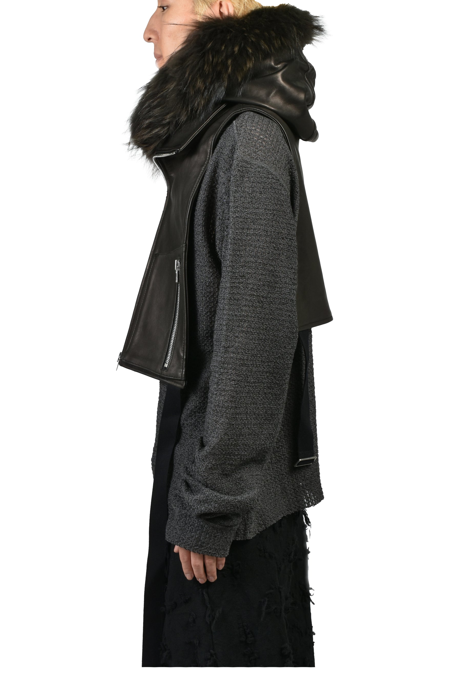 PARACHUTE CARGO VEST / BLK