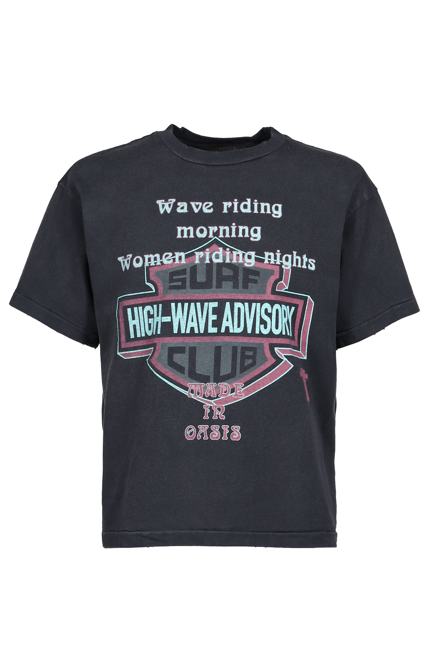 HIGH WAVE T-SHIRTS / BLK