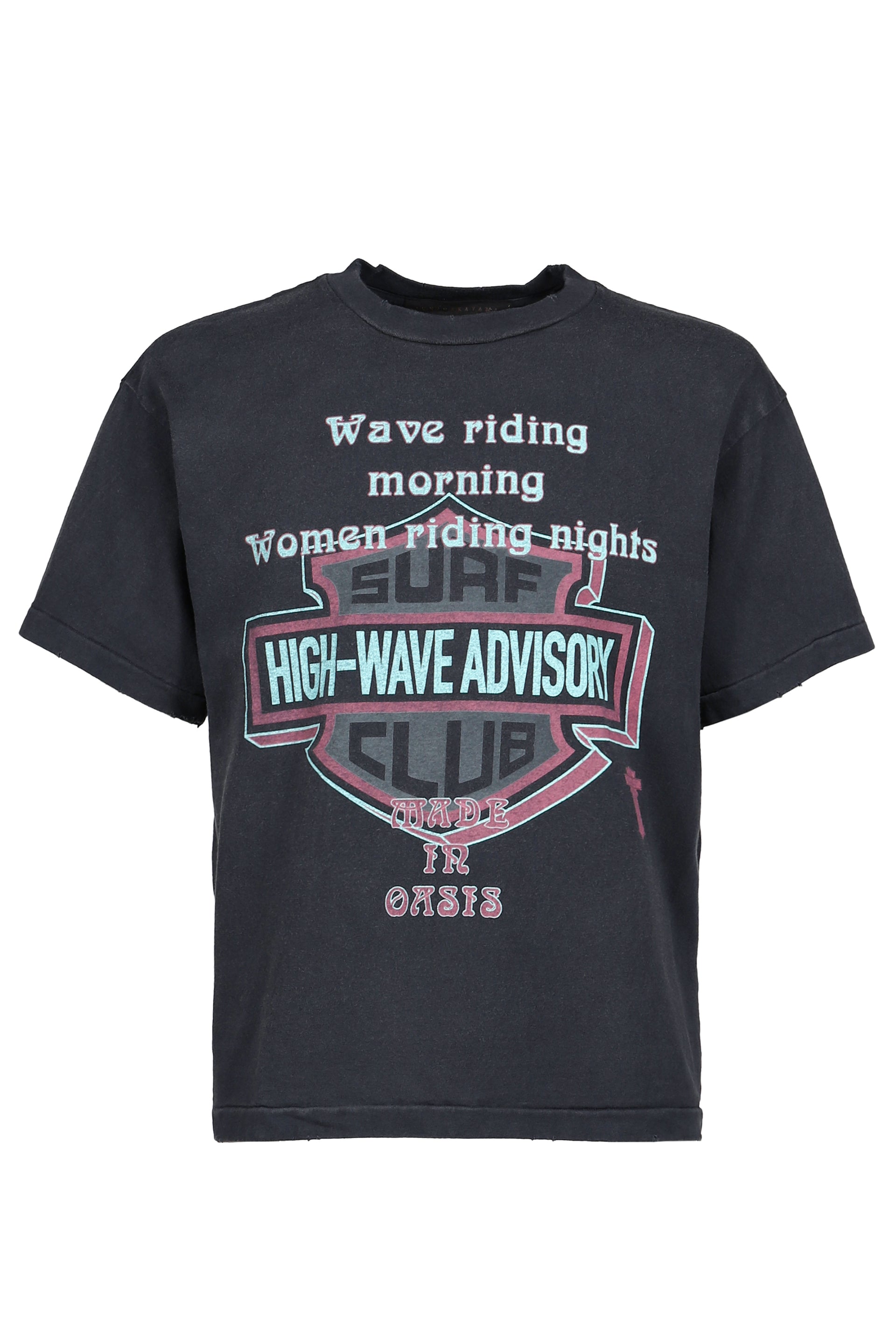 HIGH WAVE T-SHIRTS / BLK