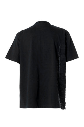 Tamme 3D SUMMER KNIT PANEL S/S TSHIRT / BLK
