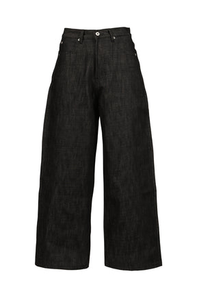 RAW DENIM JAPANESE ULTRA LOOSE FIT / BLK 