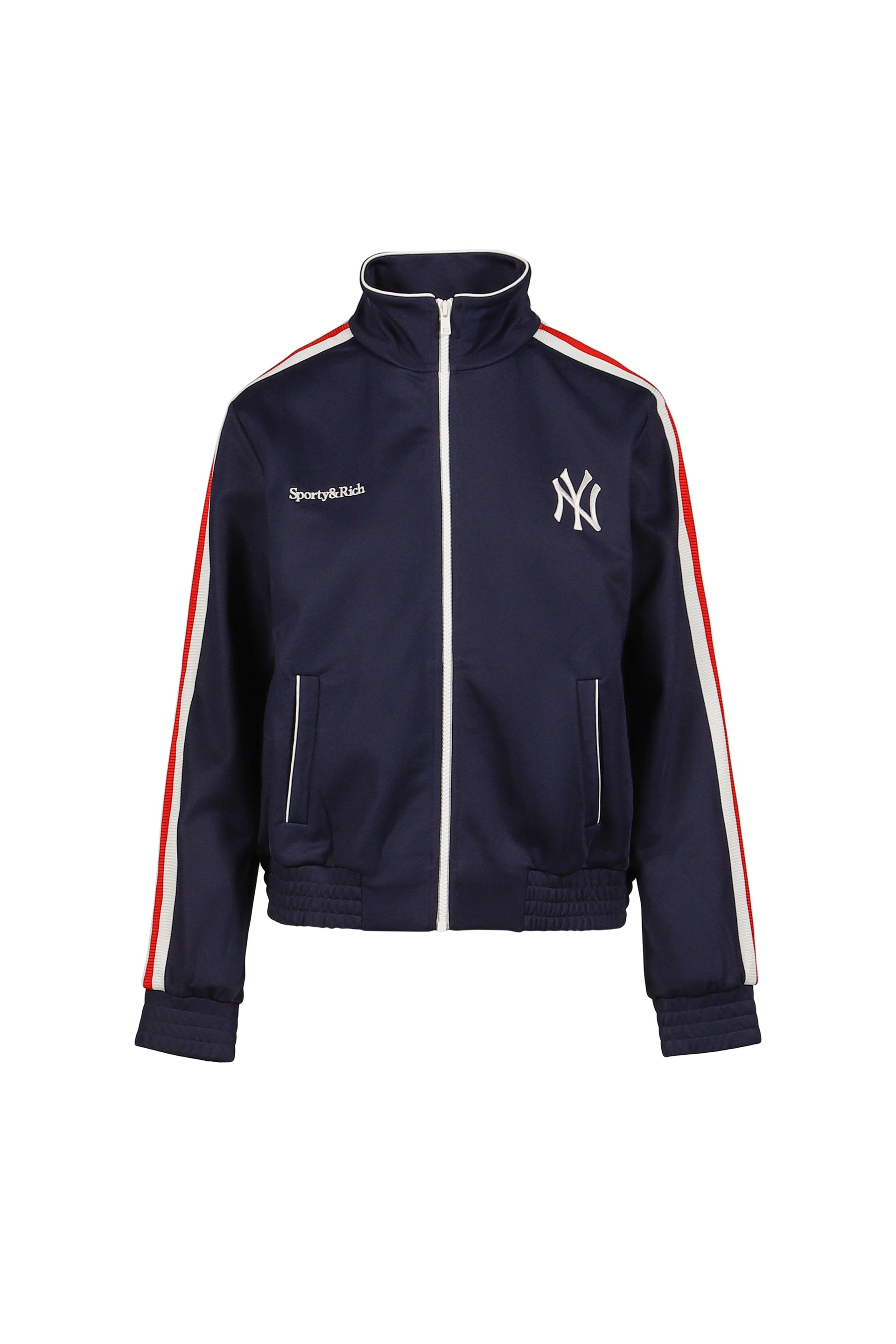 YANKEES SERIF TRACK JACKET / DARK NVY