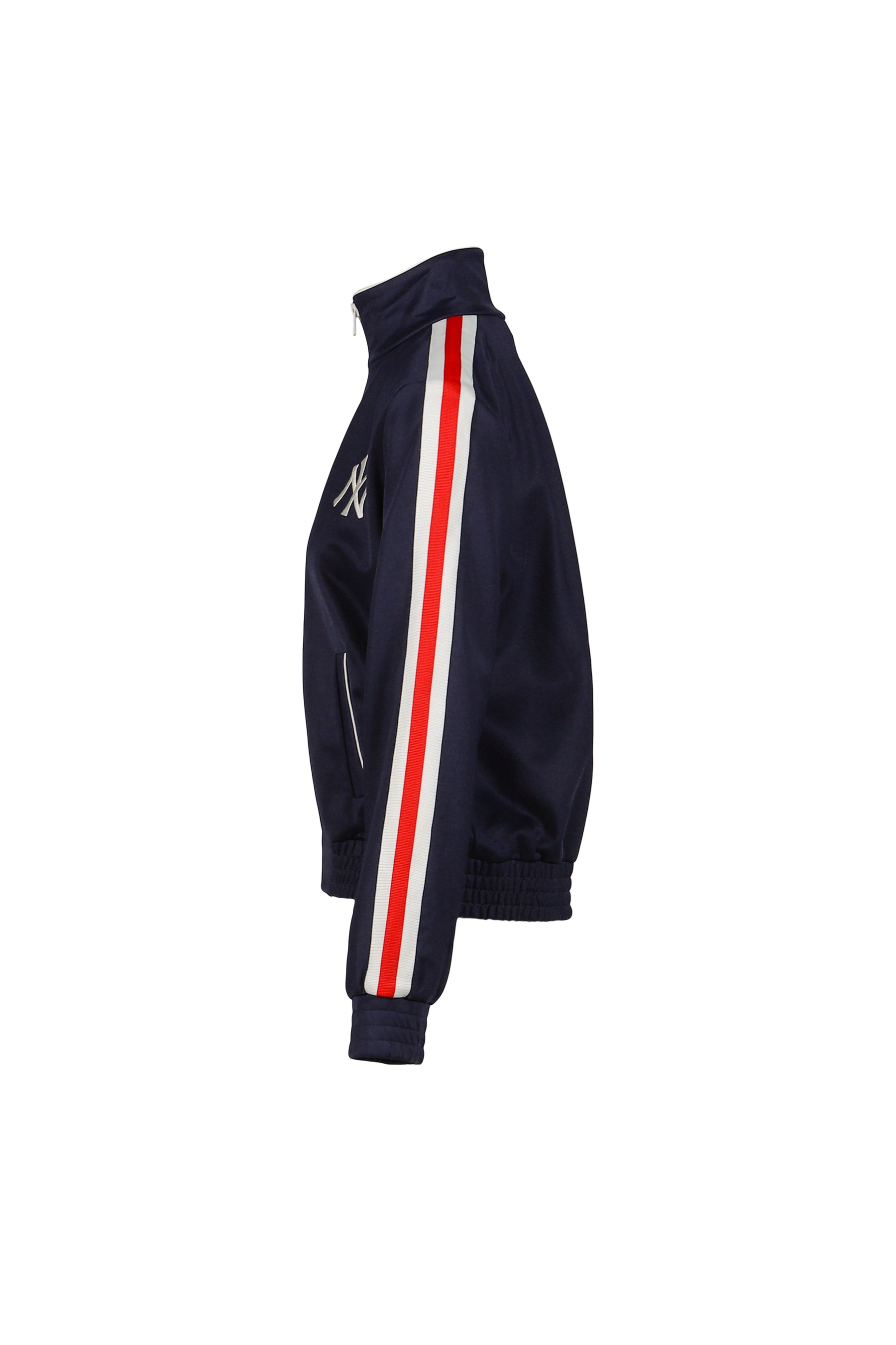 YANKEES SERIF TRACK JACKET / DARK NVY
