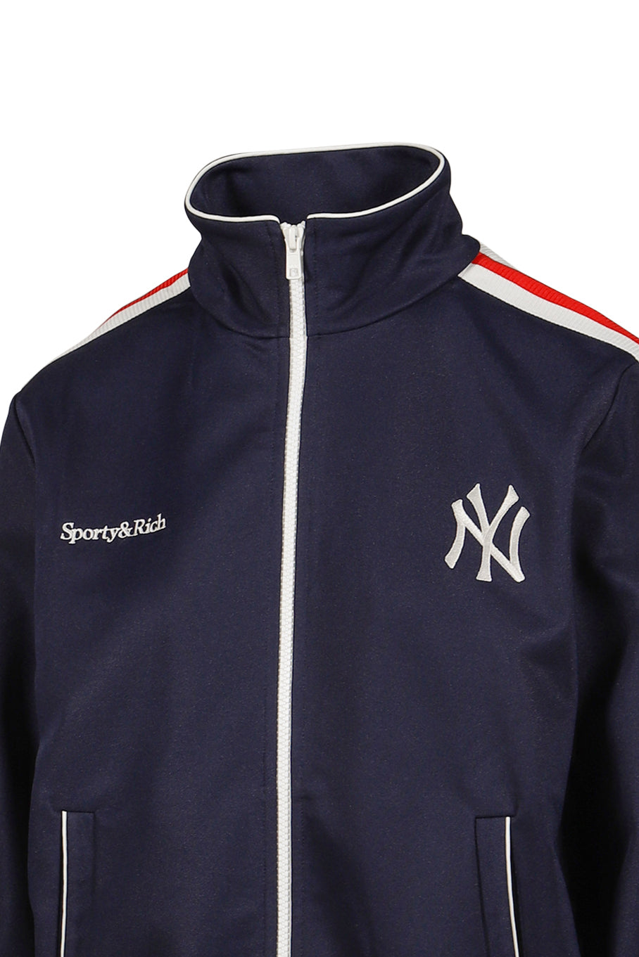 YANKEES SERIF TRACK JACKET / DARK NVY