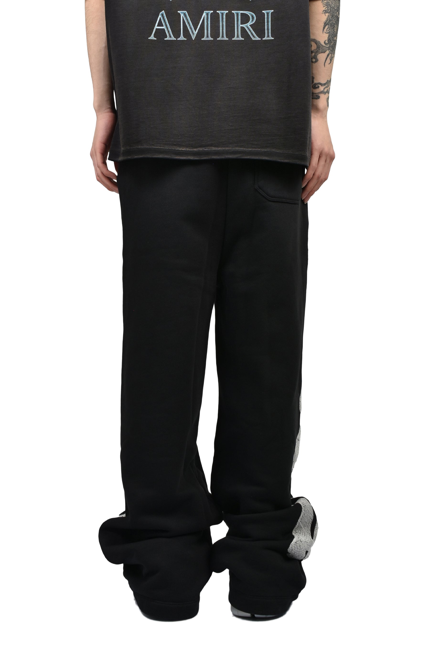 BONES OVERSIZED SWEATPANT / BLK