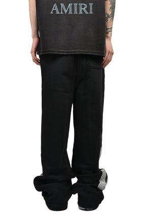 BONES OVERSIZED SWEATPANT / BLK