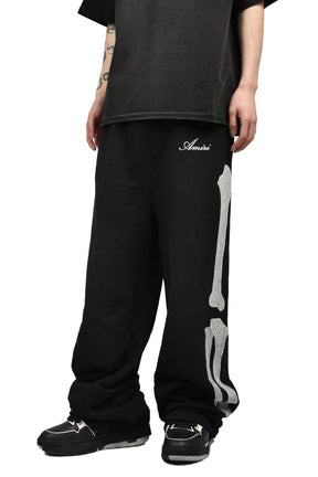 BONES OVERSIZED SWEATPANT / BLK