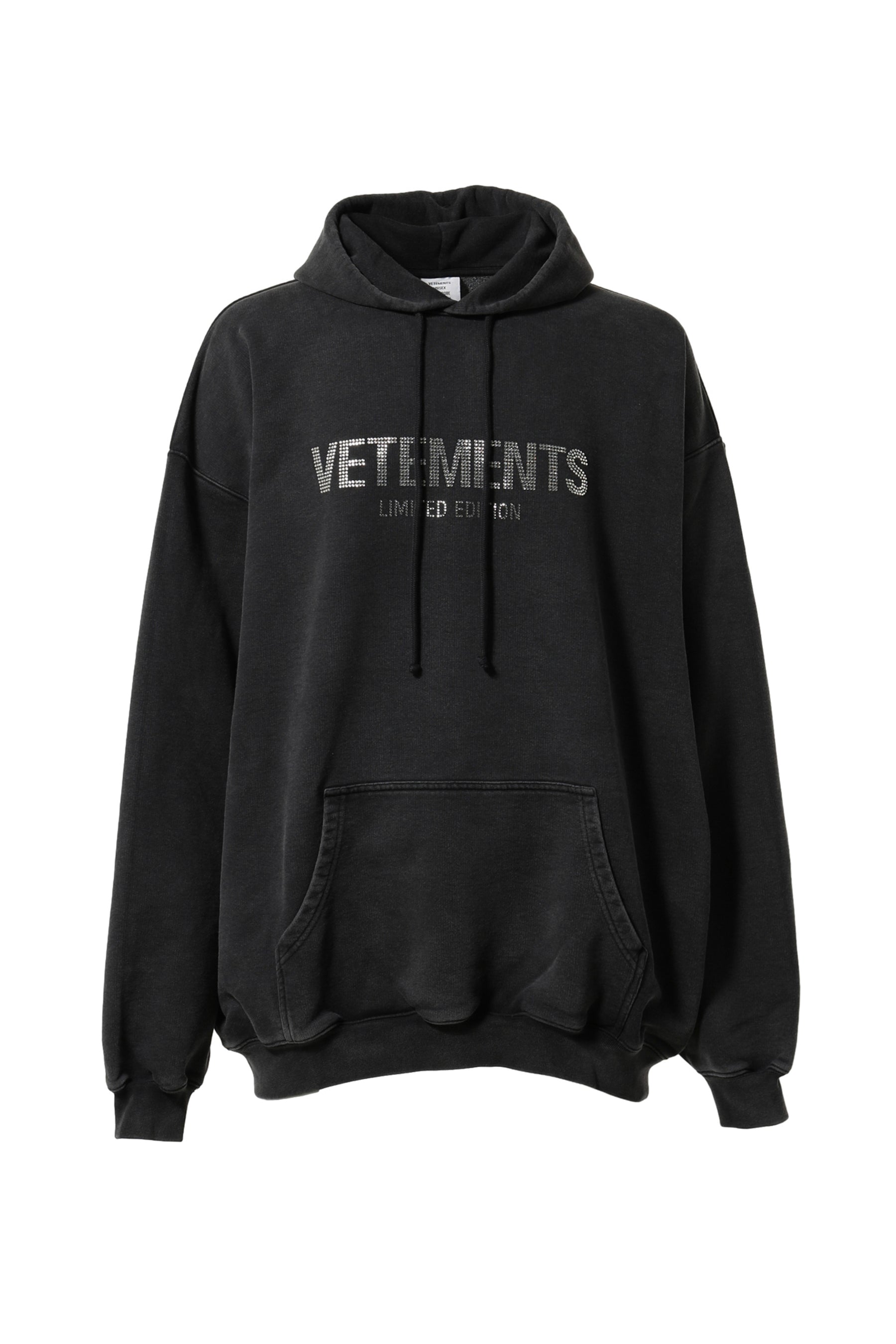 VETEMENTS ヴェトモン FW23 LIMITED EDITION CRYSTAL LOGO HOODIE