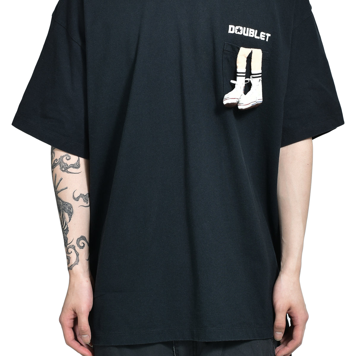 doublet ダブレット SS25 JACK PARCELL ALLSTER EMBROIDERY T-SHIRT